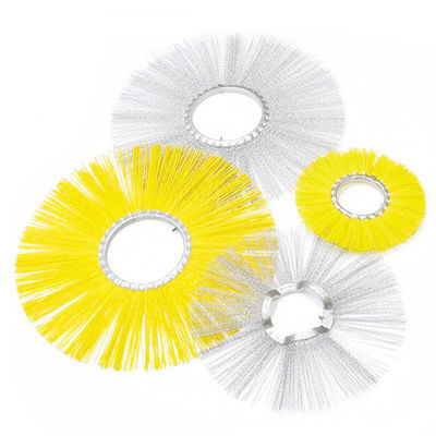 1.5mm Thickness Steelwire Convoluted Microfiber Sweeper Roller Brush