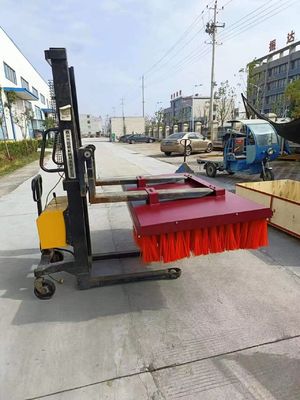 Forklift Street Sweeper Brush Sweeper Broom Road Street Cleaning Brush For Forklift Attachment