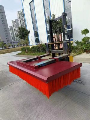 Forklift Street Sweeper Brush Sweeper Broom Road Street Cleaning Brush For Forklift Attachment
