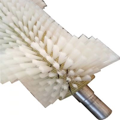 Fruit Cleaning Roller Brush Industrial Round Nylon Fruit And Vegetable Cleaning Roller Brush