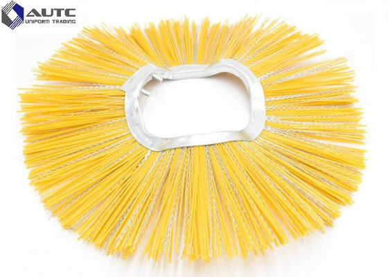 Mixed Large Industrial Sweeping Brushes Crimpled Steel Wire OEM Accepted