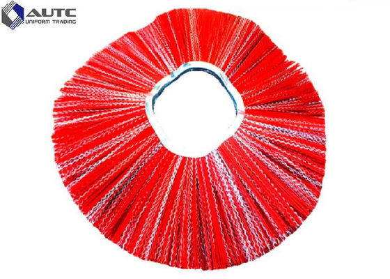 Mixed Large Industrial Sweeping Brushes Crimpled Steel Wire OEM Accepted