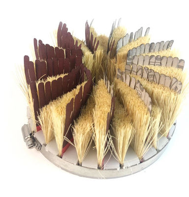 80# 120# 180# 240# 320# Grit Sisal Sandpaper Polishing Disc Brush Electric Surface Rotation Polishing Disc Brush