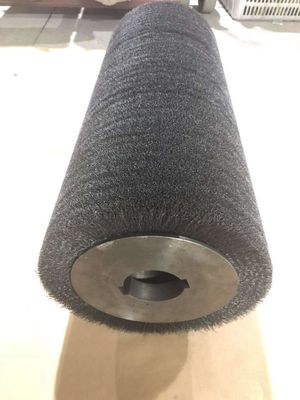 ISO9001 15mm Bristle Length  Polishing Industrial Roller Brush