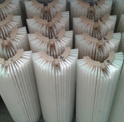 Simple Assembly Split Core Semicircle PP Cylindrical Roller Brush