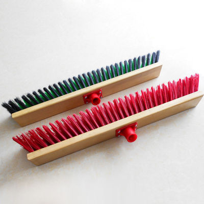 Plastic Bristle Street Sweeping Broom Head Aluminium Handle