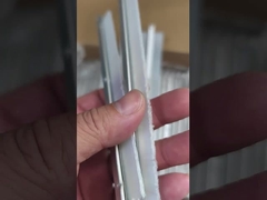 Brush met aluminiumlegeringsstrook Industriële stofdichte borstel Kastenborstel