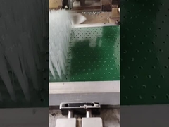 Zwarte nylon borstel draad ring pvc gordel borstel met afstand