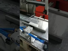 Metalen Aluminiumplaat Buffer Assemblage Vervangingspaneel Borstels Tufted Brush Table