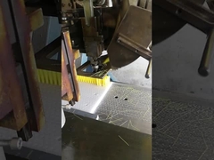 Witte kunststof rechte draad PP Slat borstel voor cementmixer