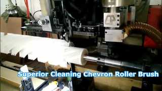Een nadere blik: Chevron-type reinigingsrolborstel